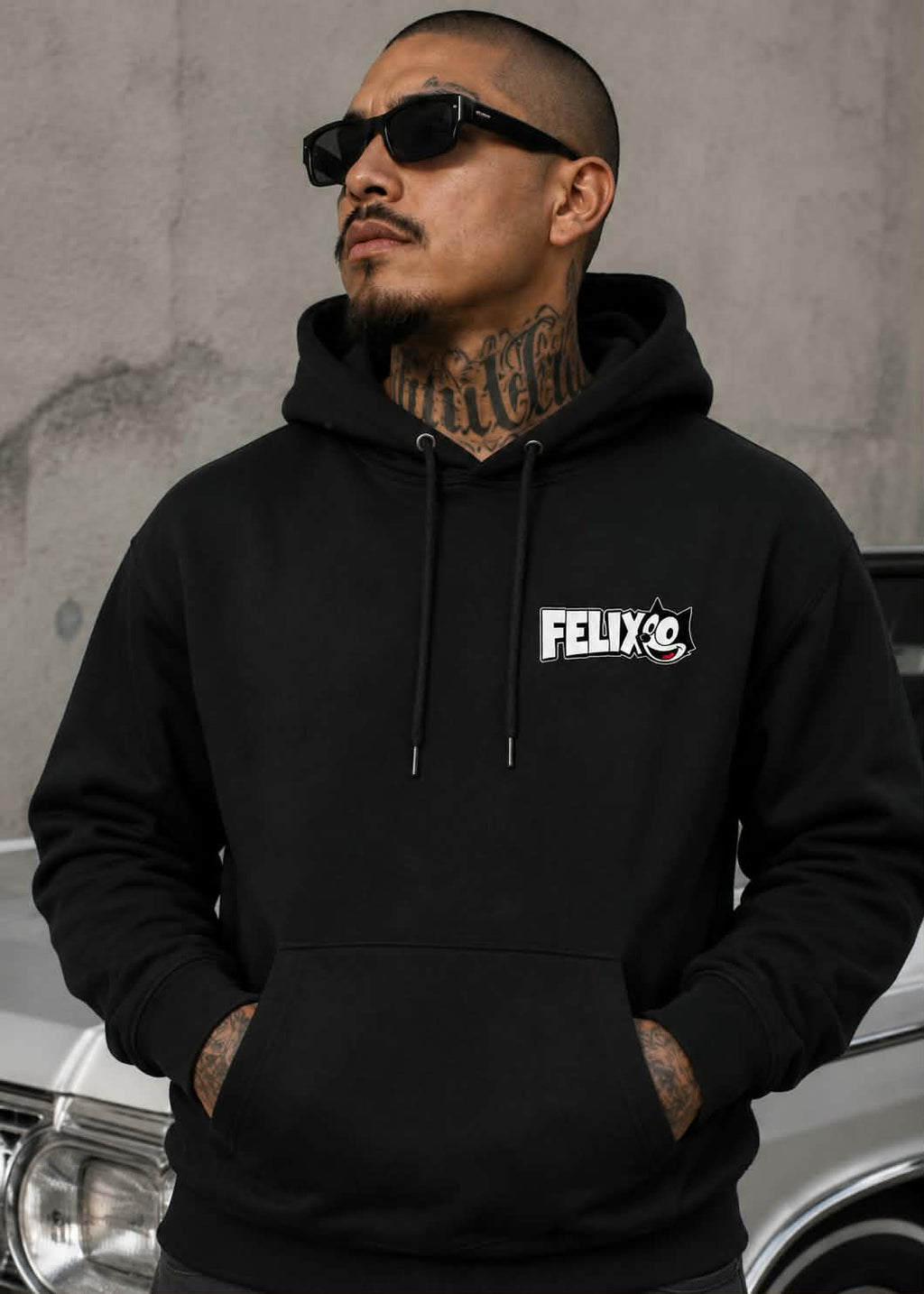 Felix blk Hoodie