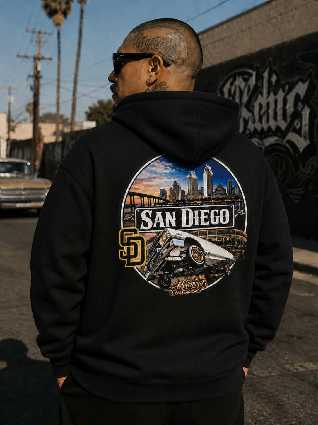 San Diego 3 wheel Black