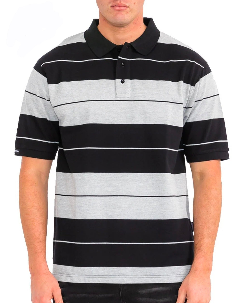 Bumble Bee Polo Blk/Grey