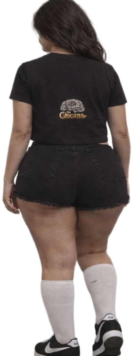 Chicana Mid Crop black