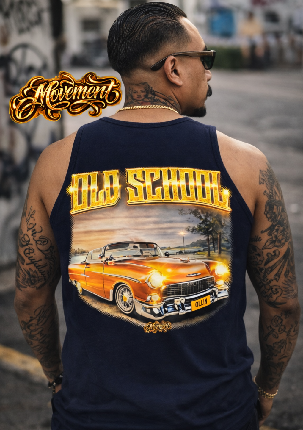 Old School Navy Blue