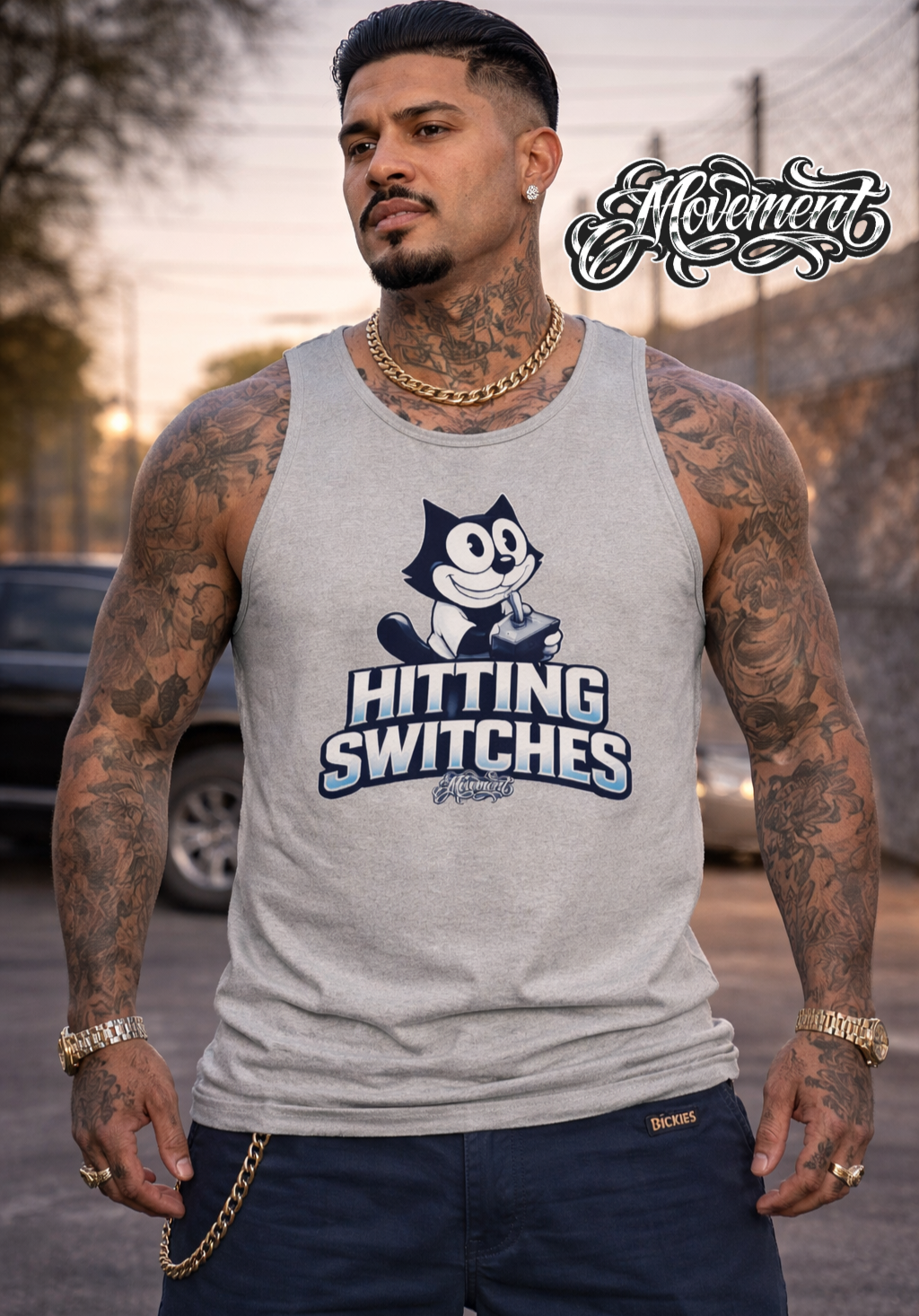 Hitting Switches Heather Grey