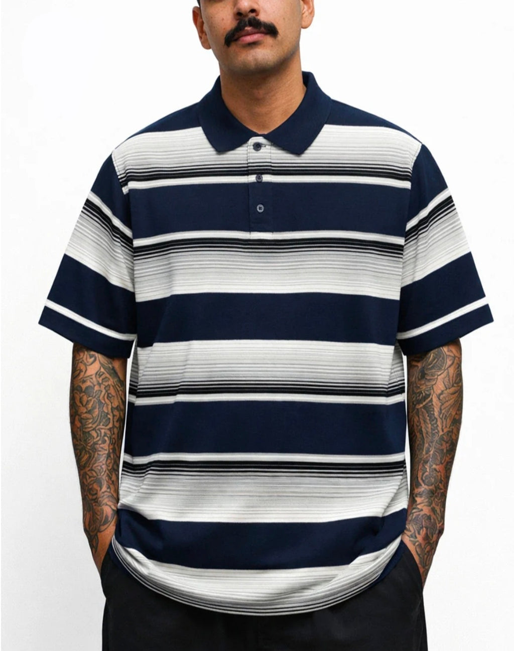 Polo Charlie Brown Zarape Navy