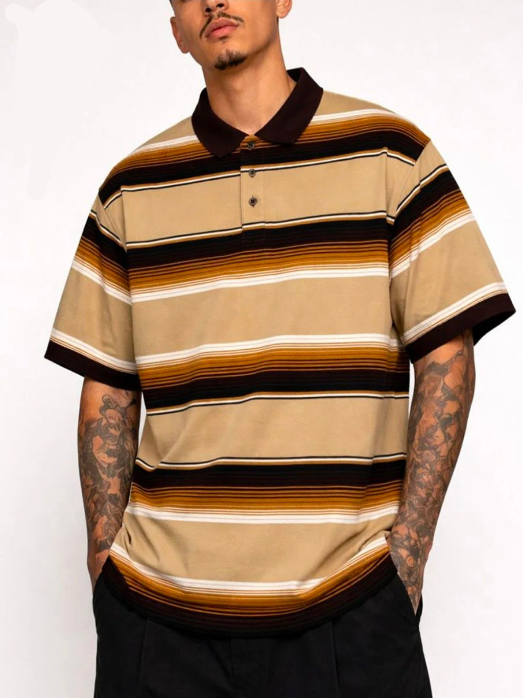 Polo Charlie Brown Zarape Kahki