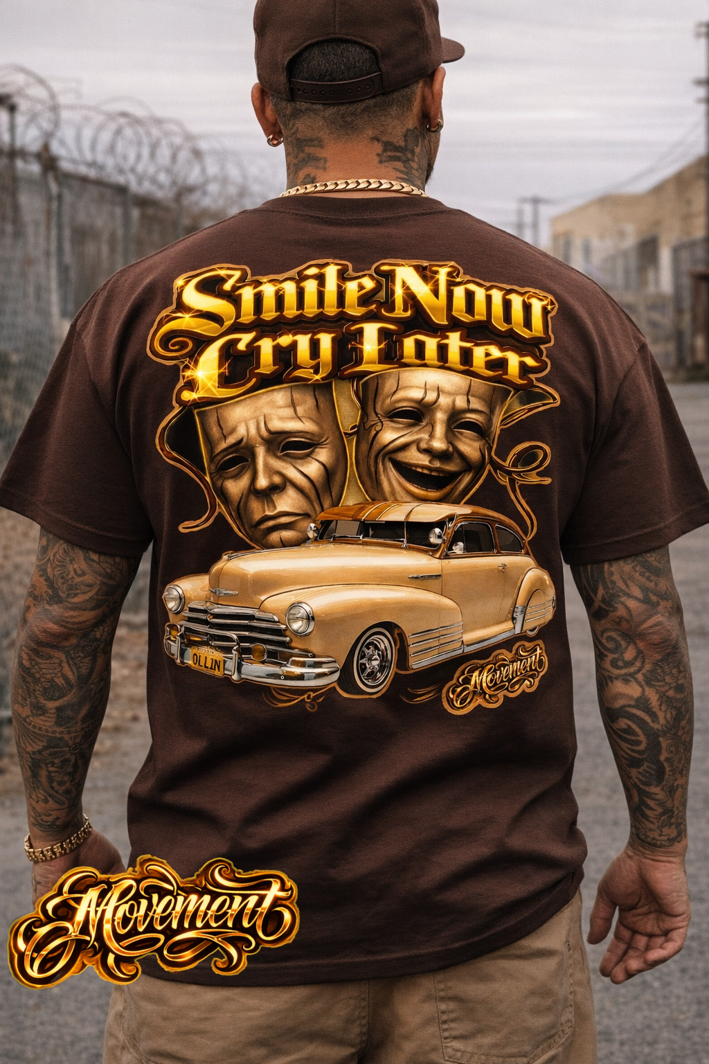Smile Now Cry Later Brown
