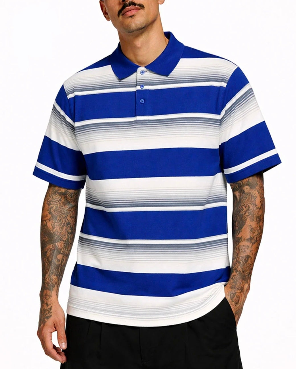 Charlie Brown Polo Zarape Royal Blue