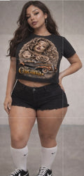 Chicana Mid Crop black