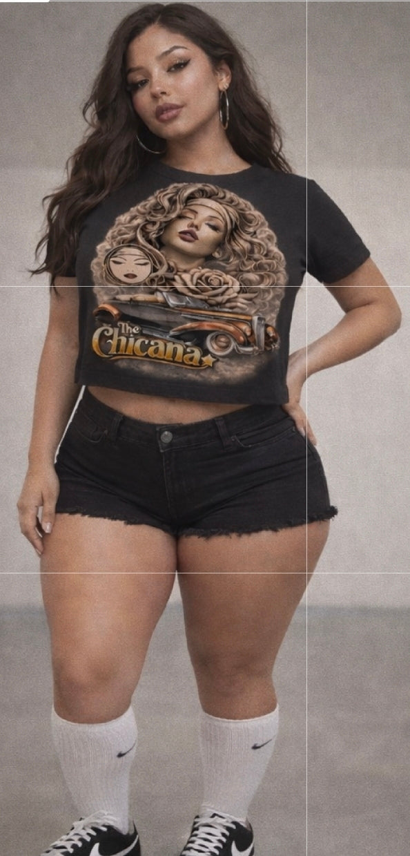 Chicana Mid Crop black