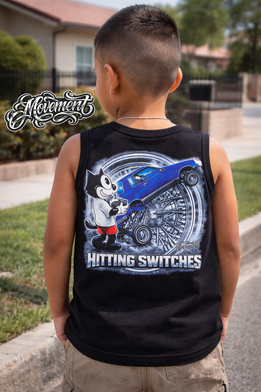 Hitting switches tank