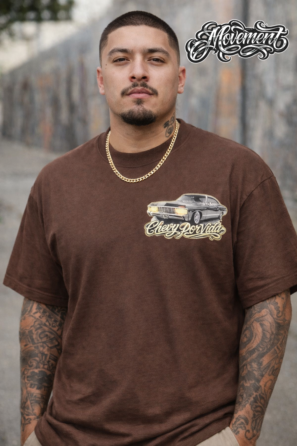 Chevy Por Vida Brown
