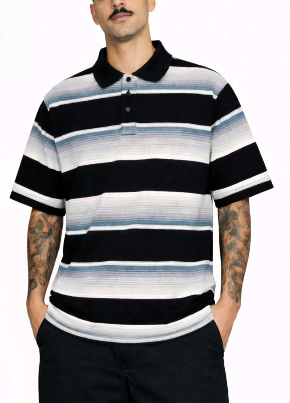 Charlie Brown Polo Zarape Black