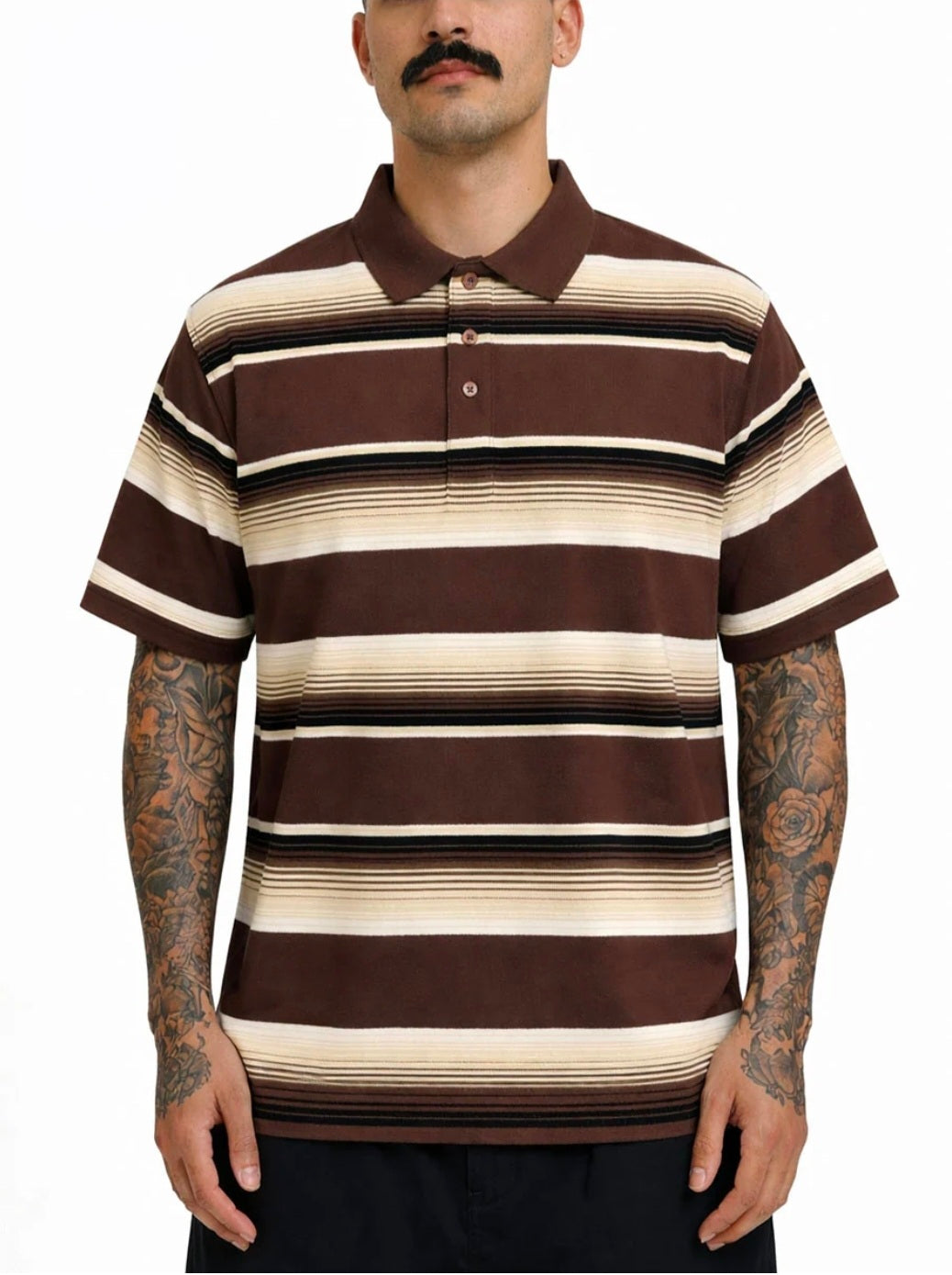 Charlie Brown Polo Zarape Mocha